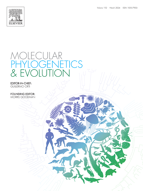 Go to journal home page - Molecular Phylogenetics and Evolution